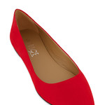 0109 |RBO - "Pointed Toe Flats - Color: red"