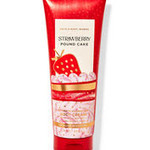 0729 | BATH & BODY - (2pc) SET  - STRAWBERRY POUND CAKE