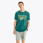 1983 LOGO GRAPHIC SLEEP T-SHIRT Color: Shaded Spruce