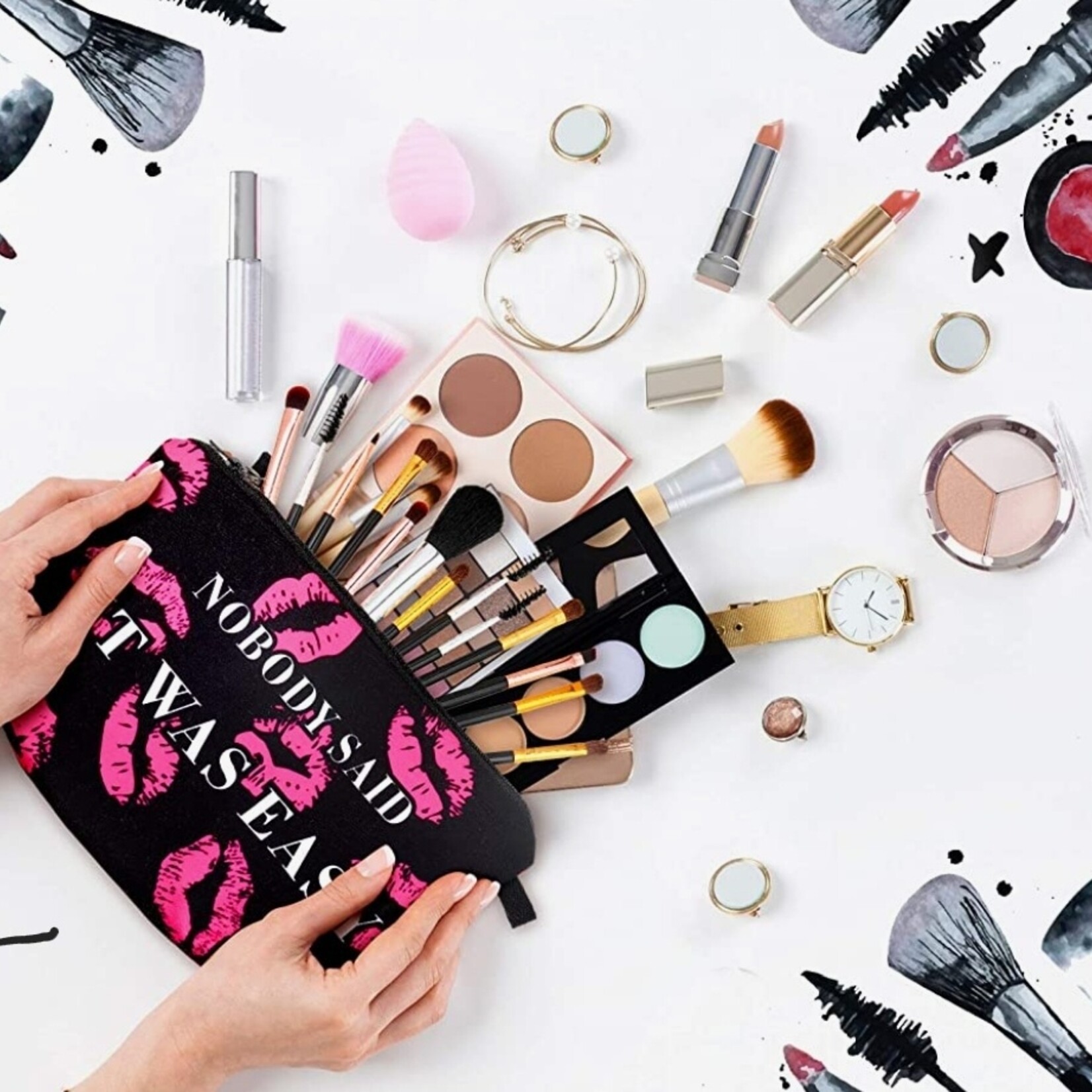 0424 | Makeup Cosmetic Pouch