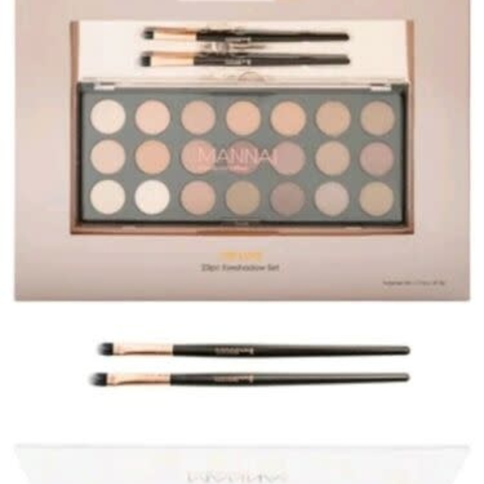 0512 - Manna Kadar Beauty Eyeshadow Palette & Brush Set - Lunar Lights