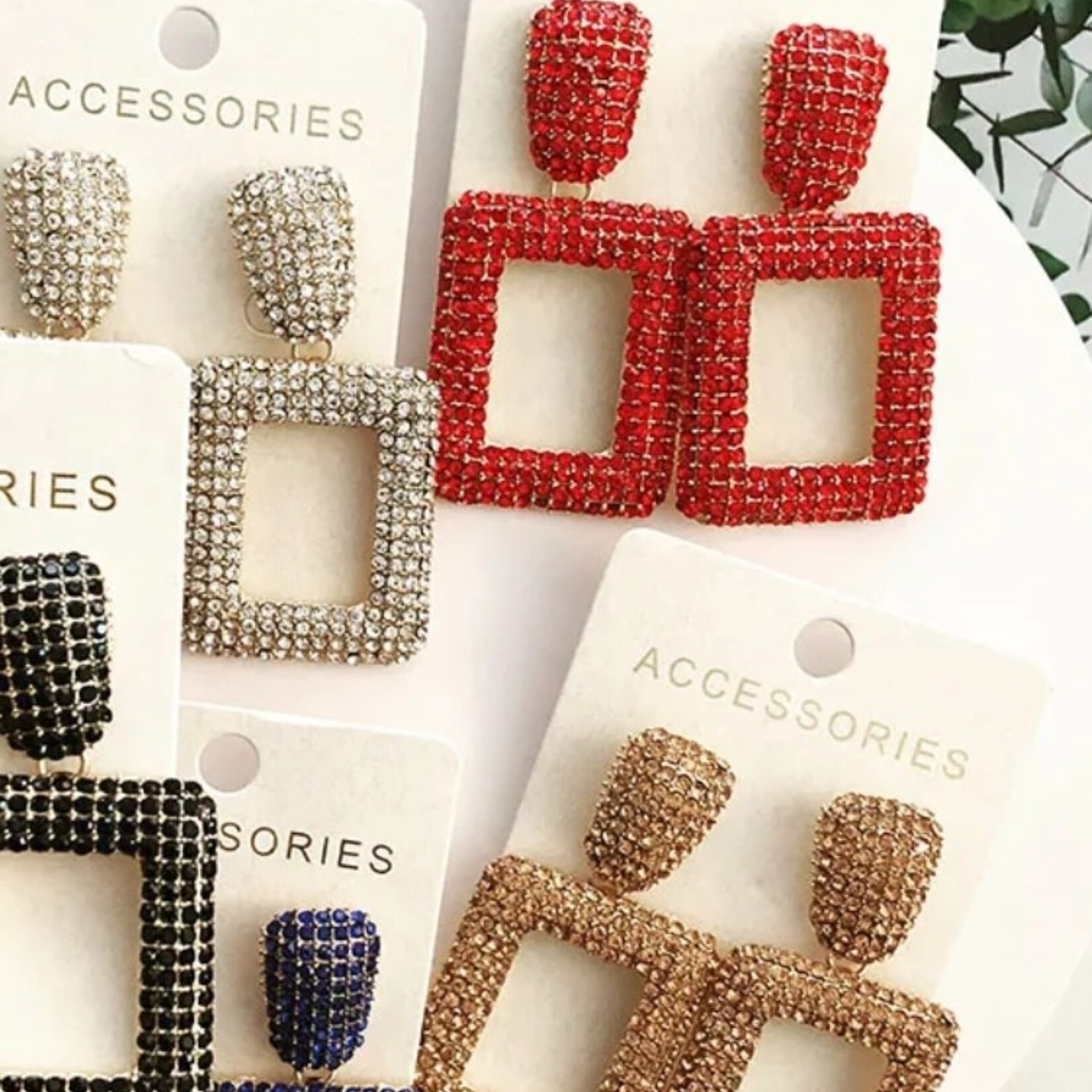 QQ | AXX - JUJIA Crystal Drop Earrings