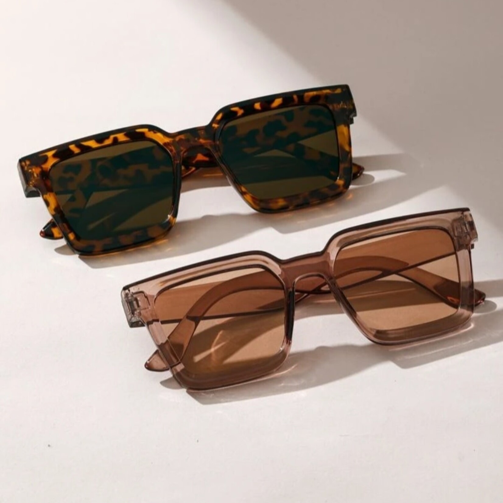 QQ | FAIRMARRY| EIN - Square Frame Sunglasses -