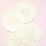 0721 | MSA - NIPPLE COVER | Beige Lace Circle