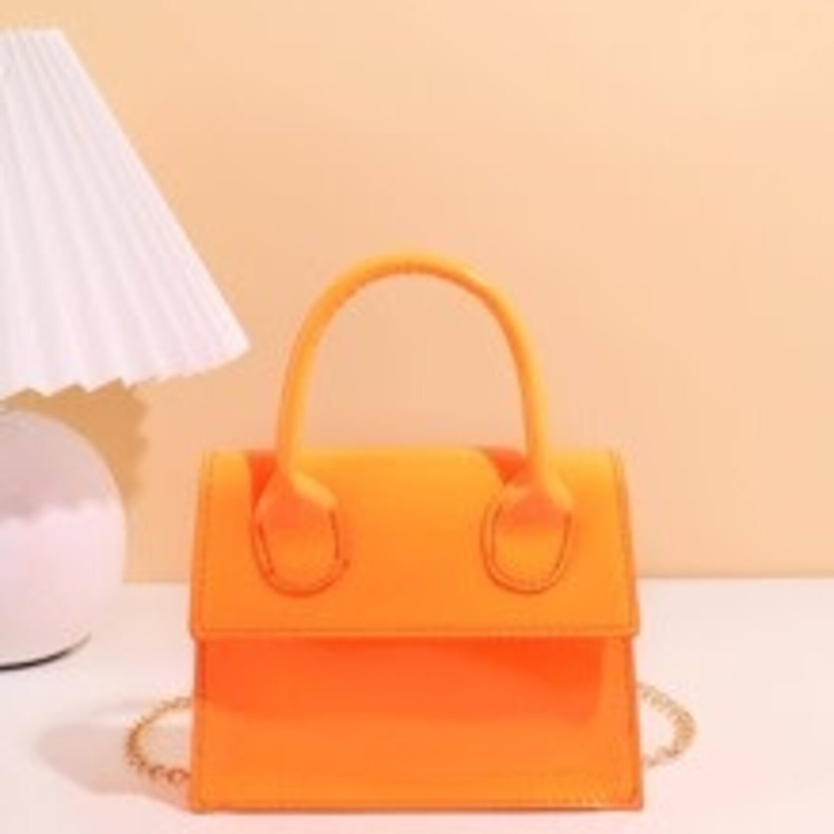 0721 || MEILAI Mini Funky NEON Chain Flap Bag