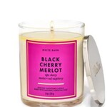 0913| Bath & Body | SINGLE WICK CANDLE  - Black Cherry Merlot