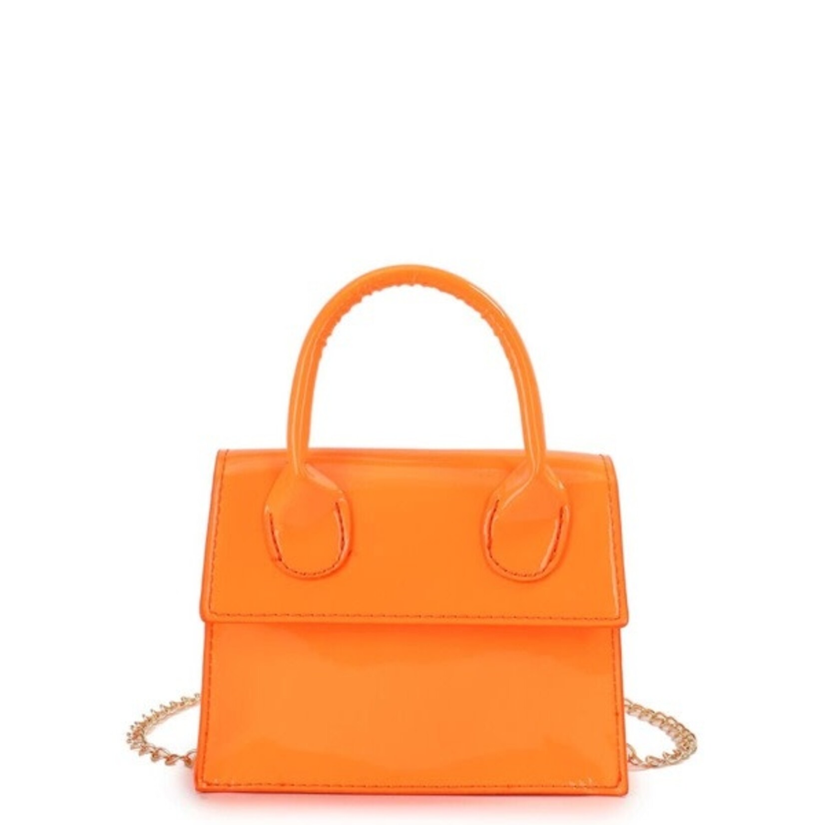 0721 || MEILAI Mini Funky NEON Chain Flap Bag