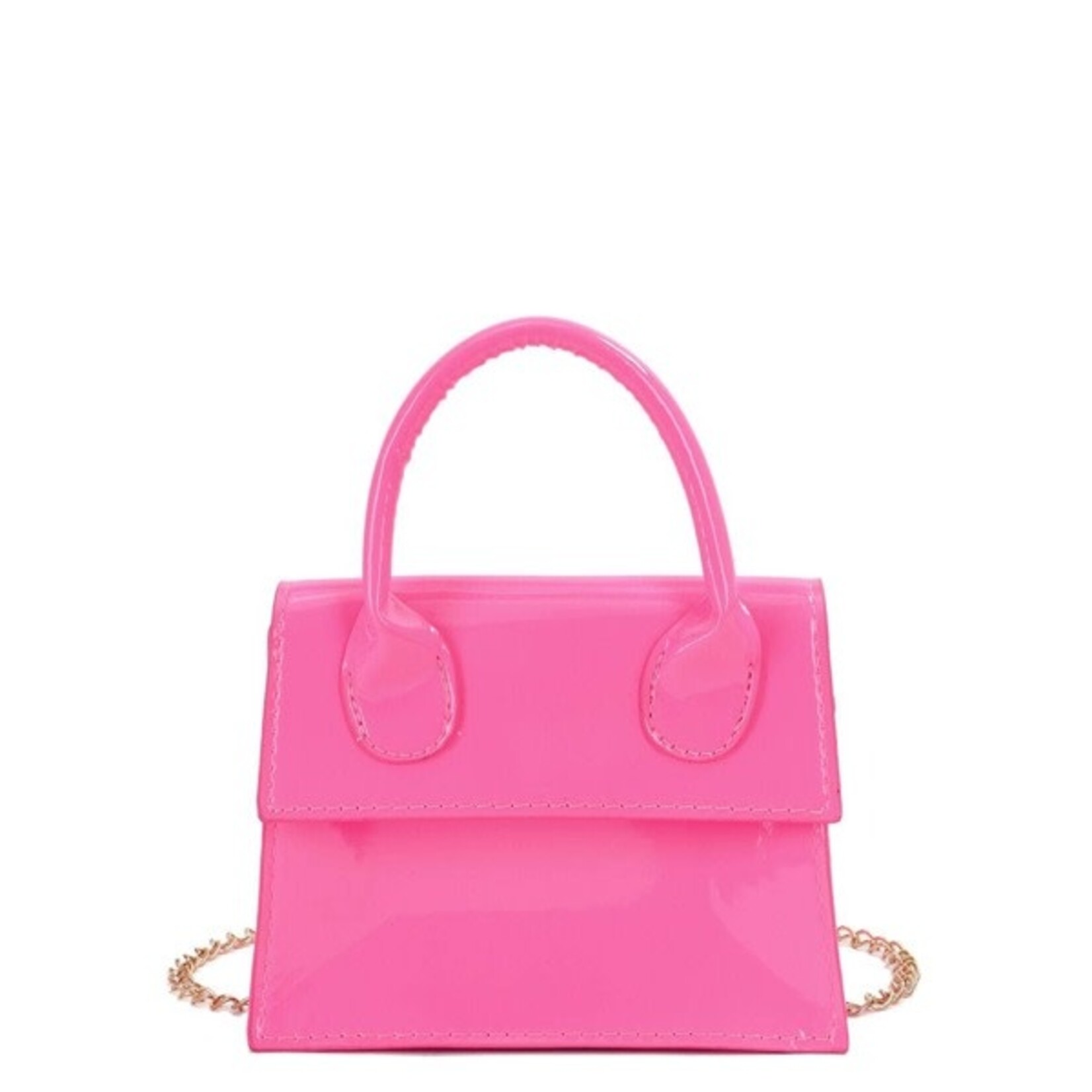 0721 || MEILAI Mini Funky NEON Chain Flap Bag