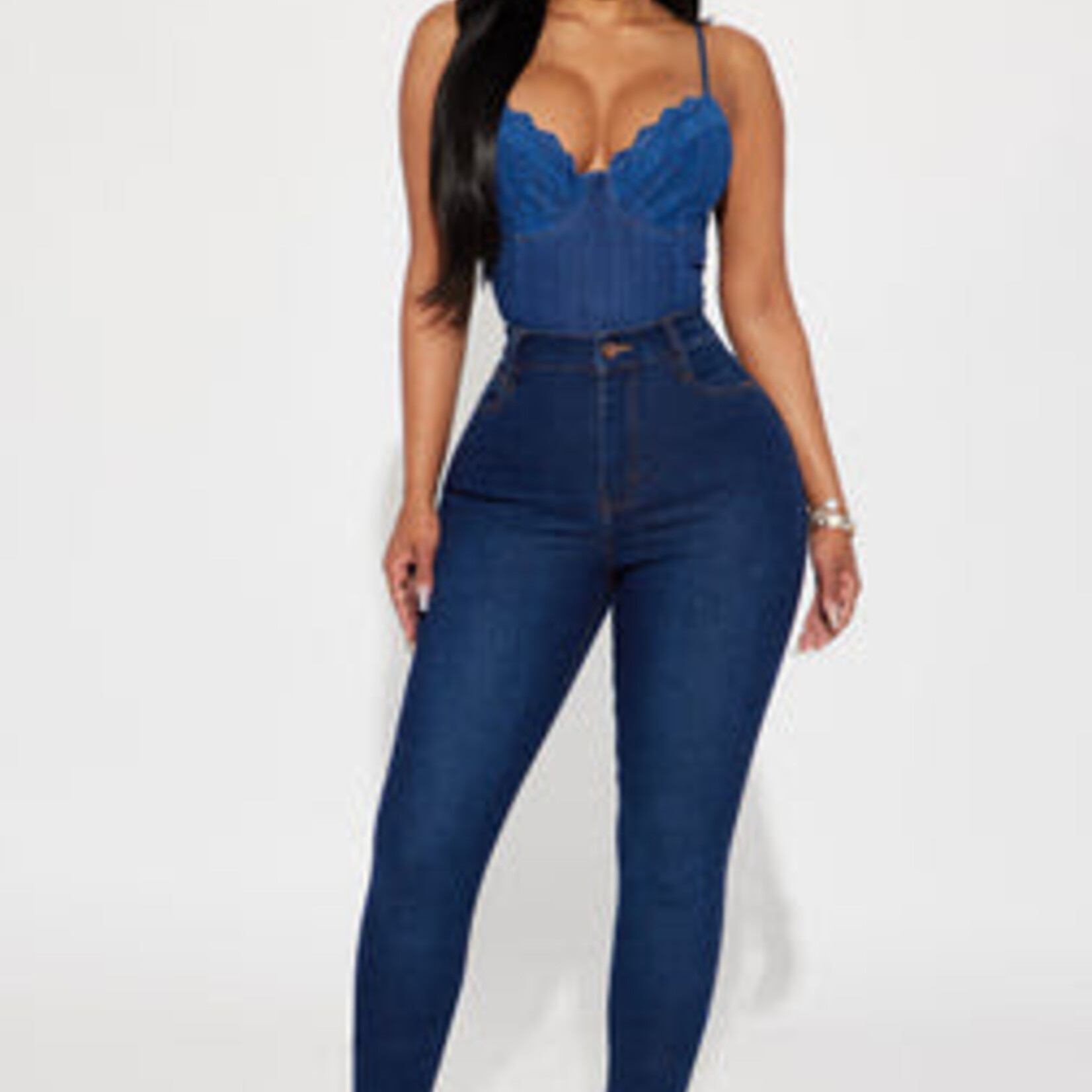 0819 | Supernatural High Rise Jeans - Dark Wash