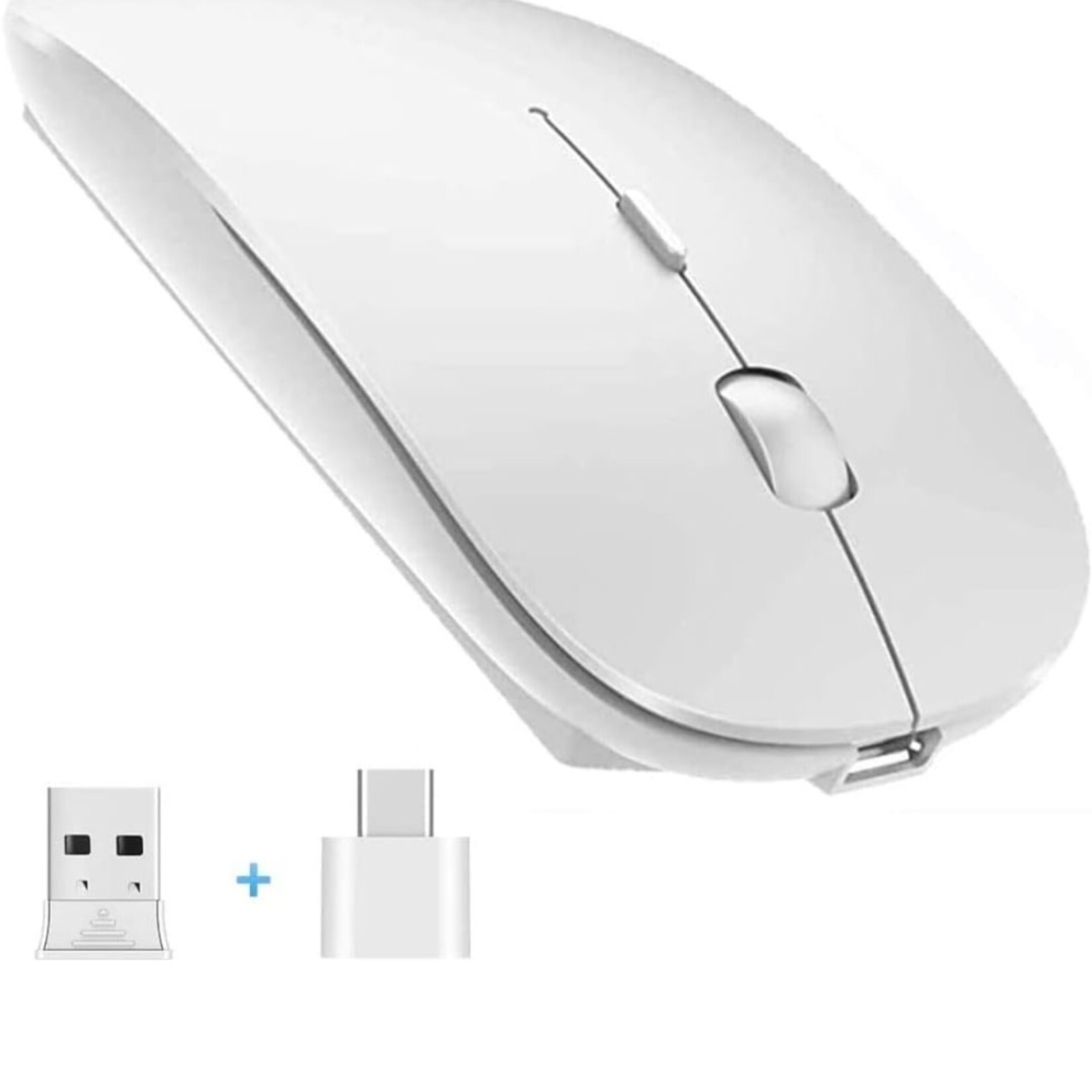 DSE |  Slim Wireless Mouse (White)