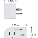 DSE | Cable Matters |_ Single Outlet Surge Protector