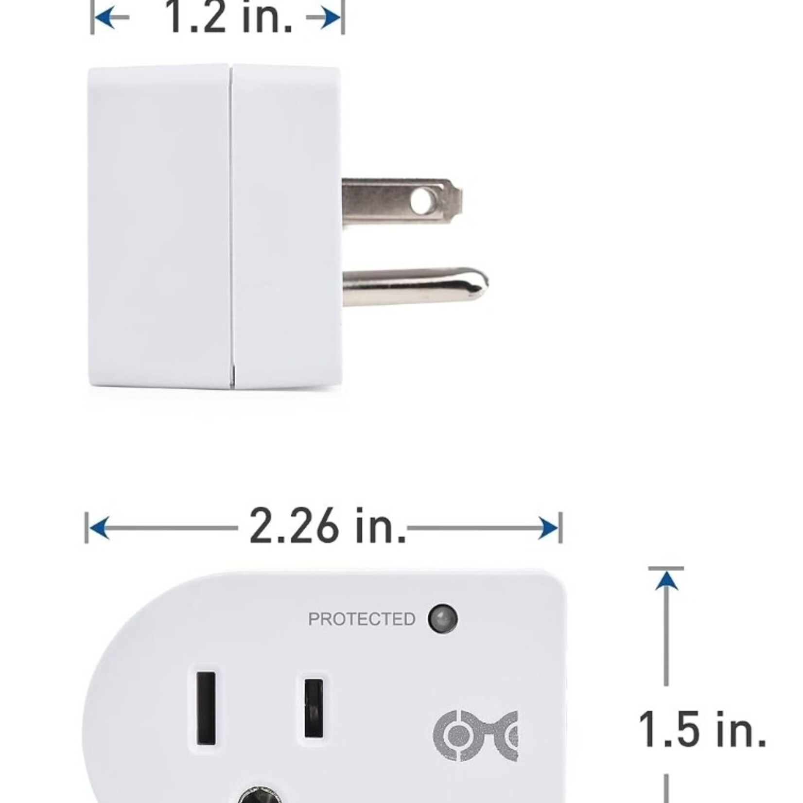 DSE | Cable Matters |_ Single Outlet Surge Protector