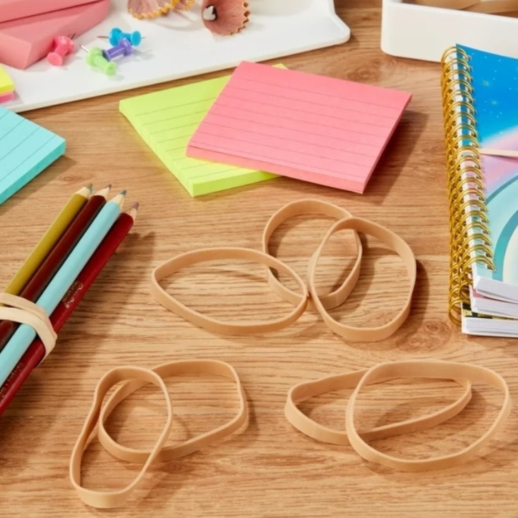 DSE | (3.5" x 1/4") Advantage Postal Rubber Bands -  80 Bands