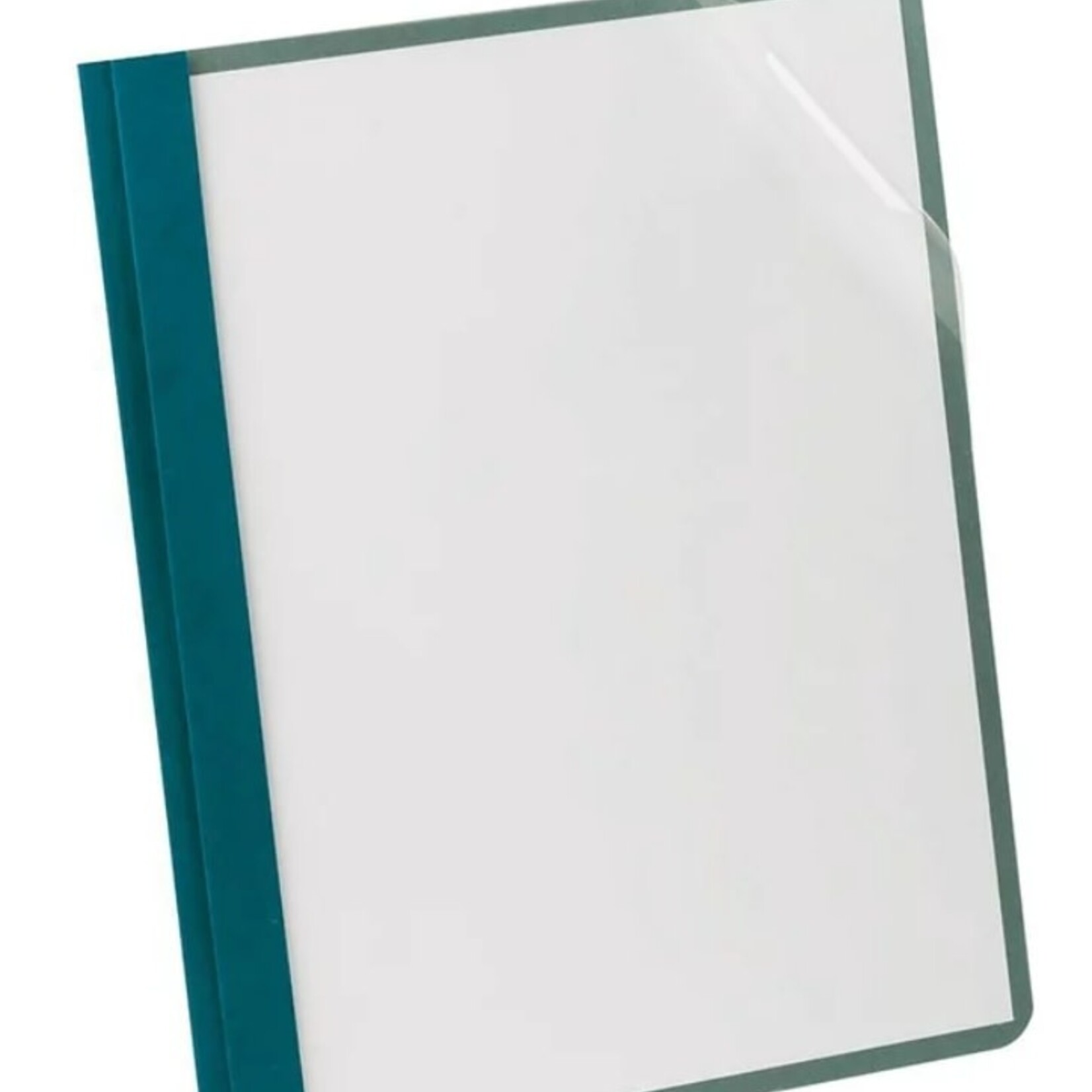 DSE | Oxford _Clear Front Report Cover - 8.5 x 11" Blue