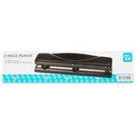 DSE | Pen + Gear _Metal 3 Hole Paper Punch - Black
