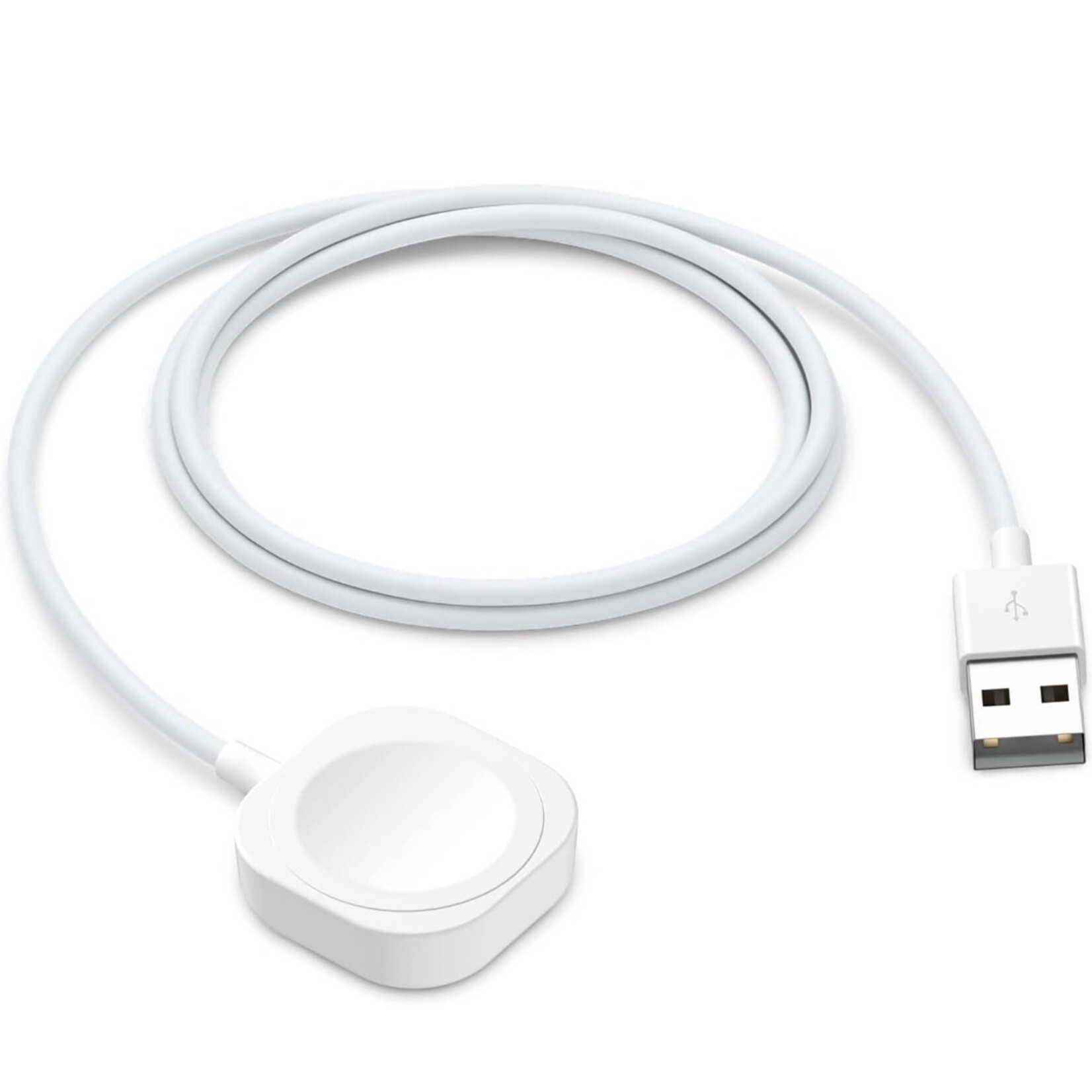 DSE | Magnetic Charging Cable for i Watch Charger - 5ft, White (CABLE ONLY)