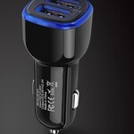 DSE | DUO | Car Charger (Cigarette Lighter) 2.4A 12V USB Adapter