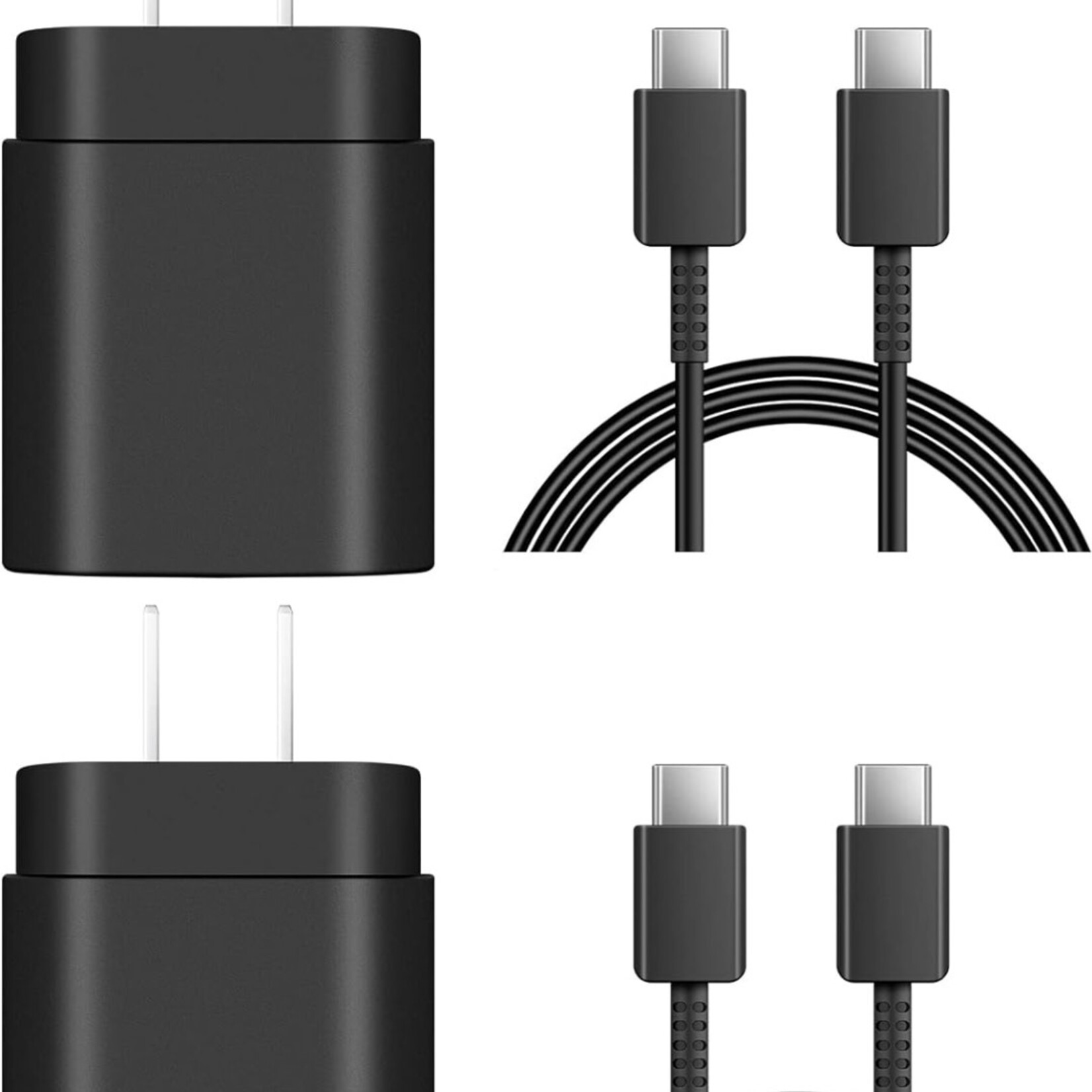 DSE | Samsung Fast Charger 25W Type C Charger (CABLE + BLOCK) BLACK