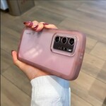 DSE | Airbag Transparent Case For Samsung Galaxy - pink, A03