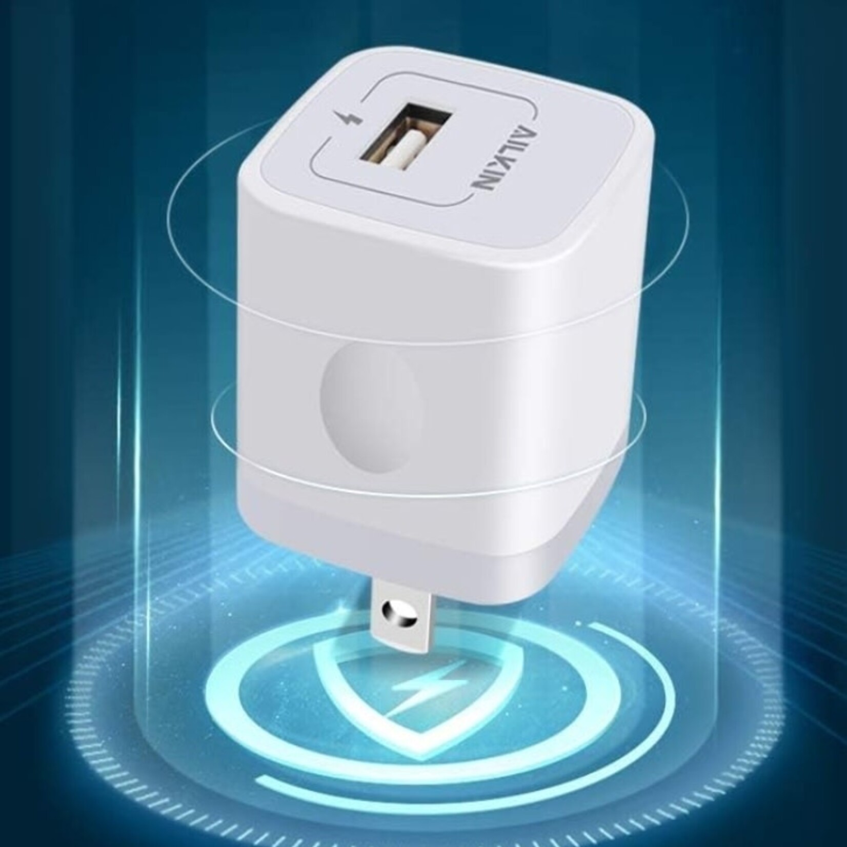 DSE | AILKIN ||  USB Charger Cube _ Wall Charger Plug (1A 1-Port) -