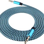 DSE | 3.5mm Auxiliary Audio Cable, Braided Nylon -