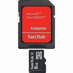 DSE | SANDISK _  8GB SDHC CARD