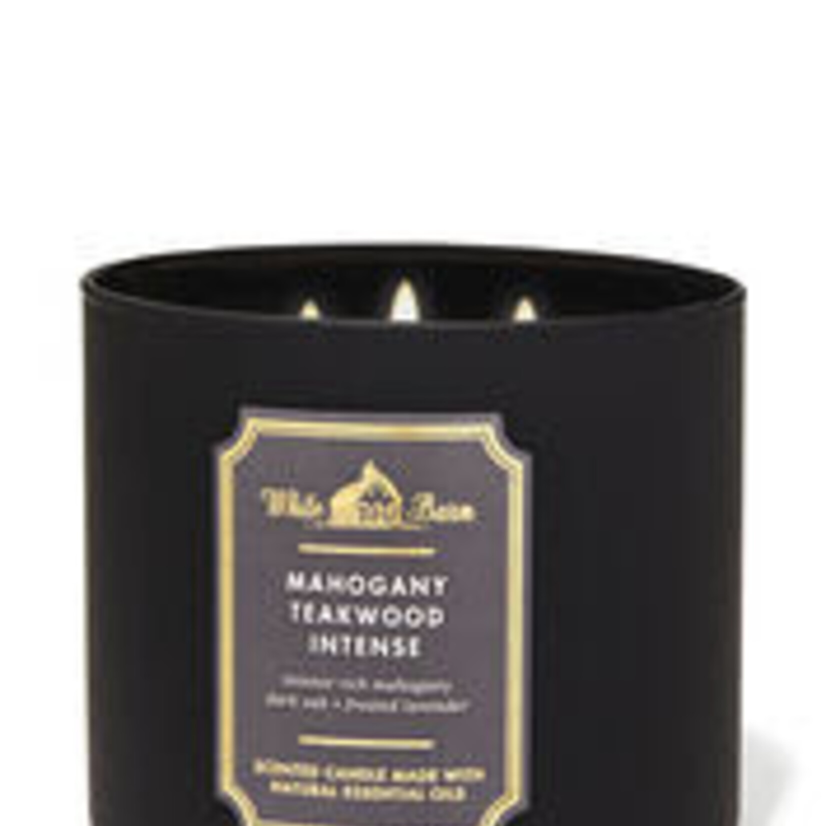 0516 | Bath & Body | 3-WICK CANDLE  -  MAHOGANY TEAKWOOD INTENSE