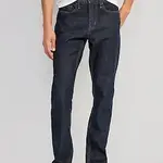 TERRY'S | OLD NAVY | Wow Straight Non-Stretch Jeans for Men - Color:Rinse