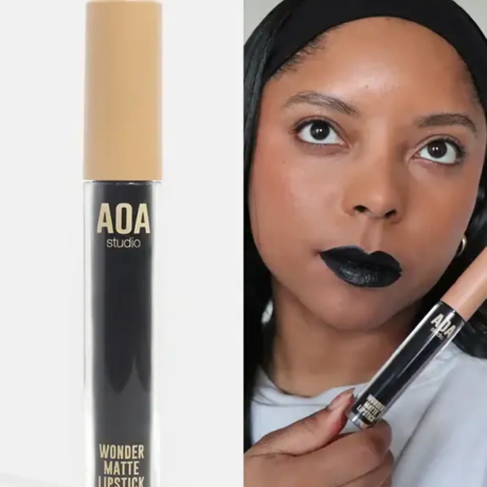 1222 | AOA Wonder Matte Liquid Lipsticks - Midnight