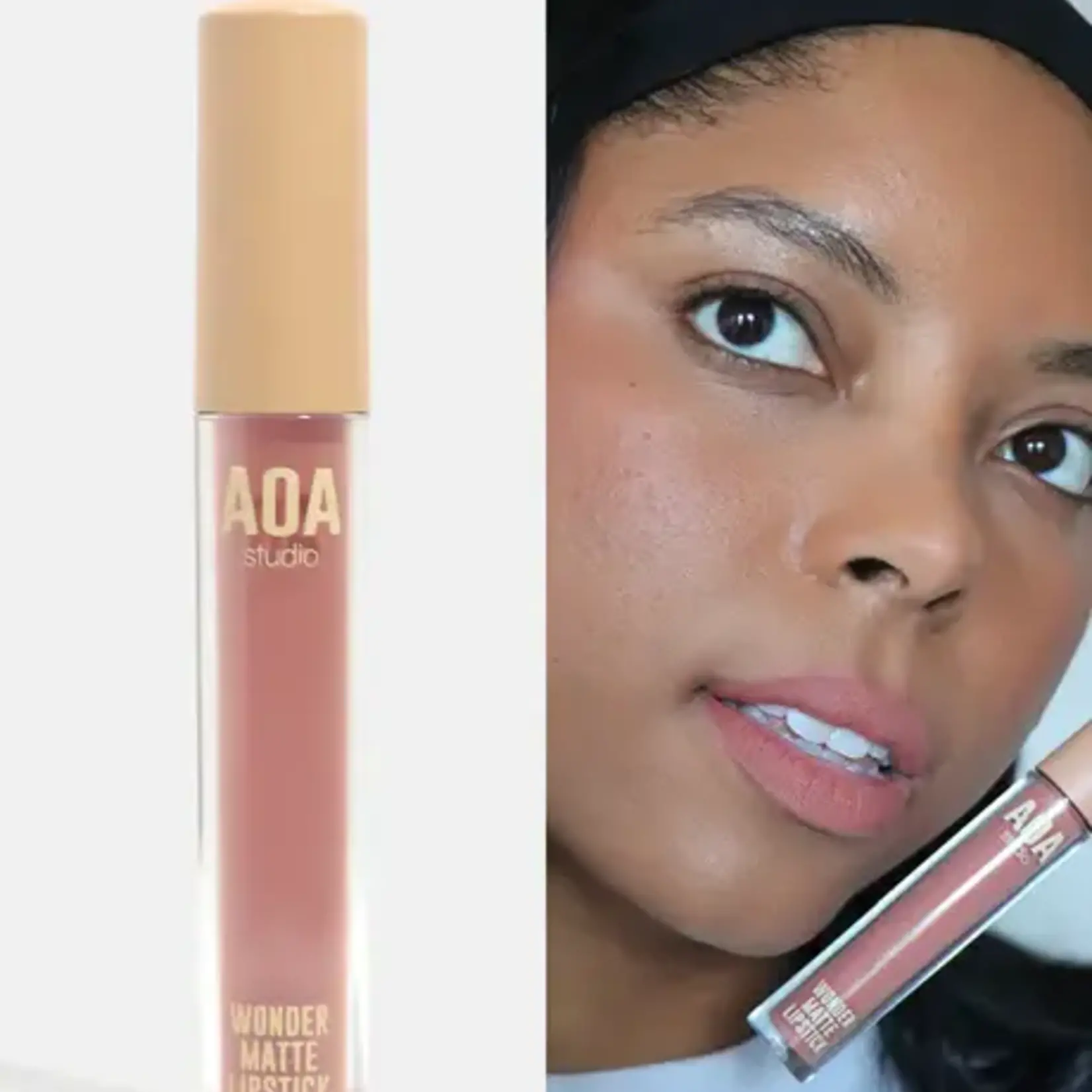0516  | AOA Wonder Matte Liquid Lipsticks - Hazel
