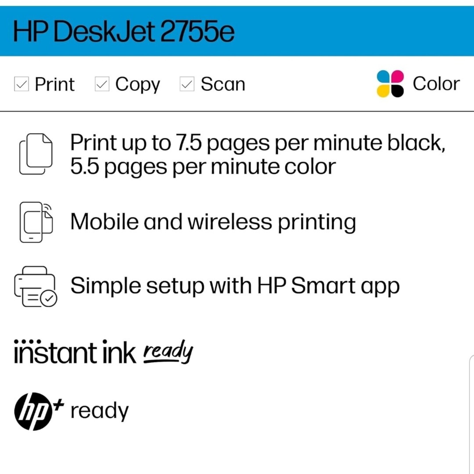 0904 _DSE |  HP DeskJet 2755e Wireless Color inkjet-printer