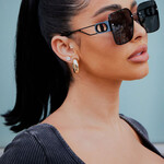 0209 | FNN - Last Stop Sunglasses - Black