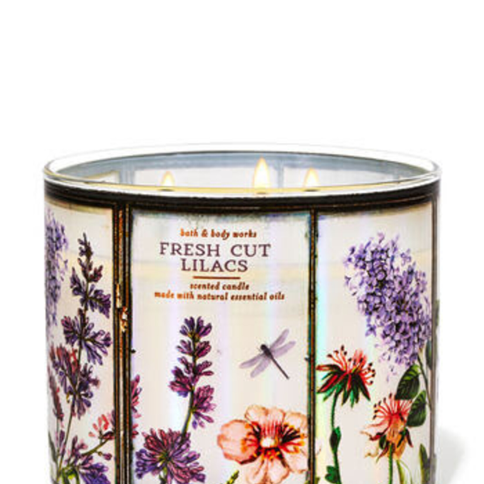 qq | Bath & Body | 3-WICK CANDLE | Fresh Cut Lilacs