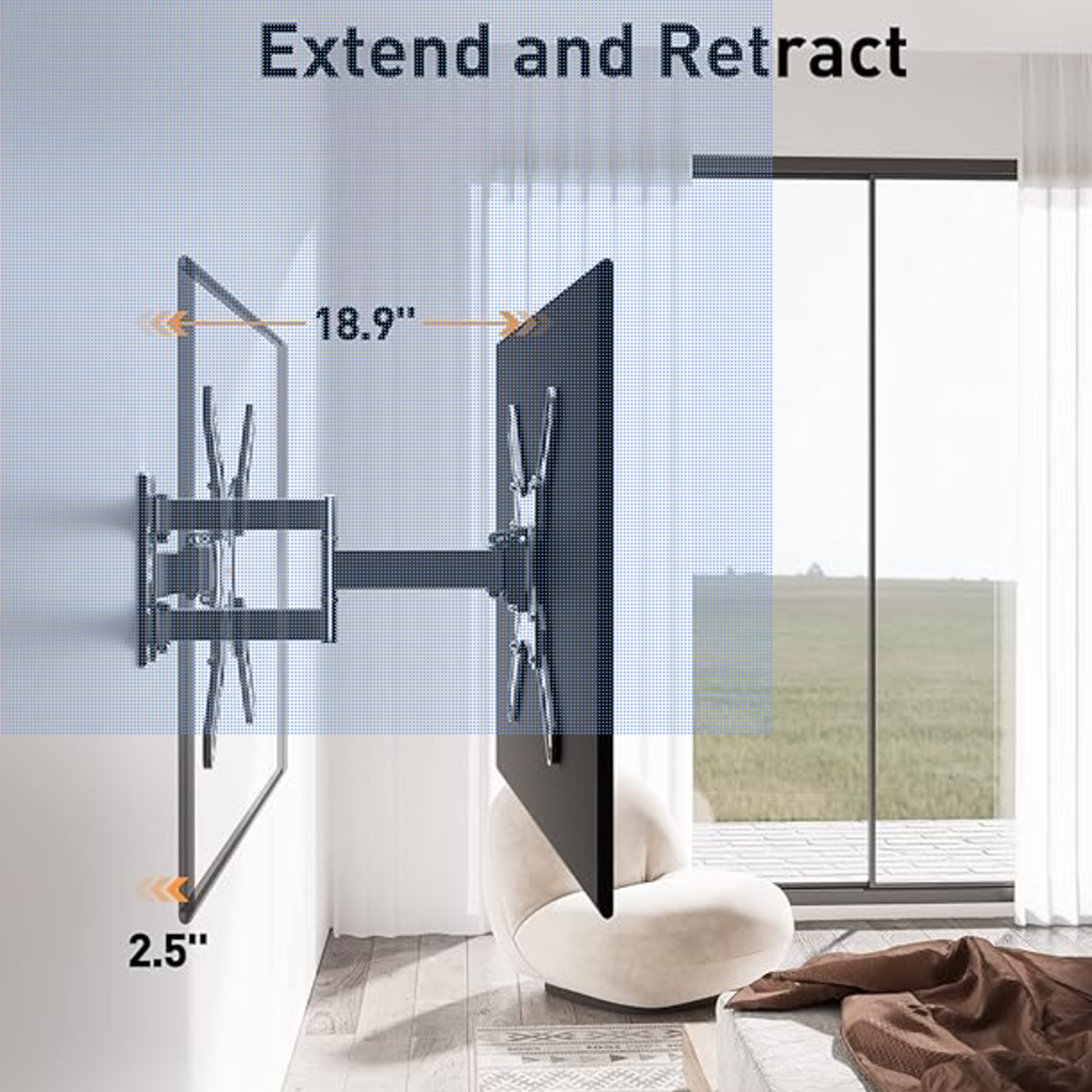 0622 | ELIVED | Wall Mount TV Bracket