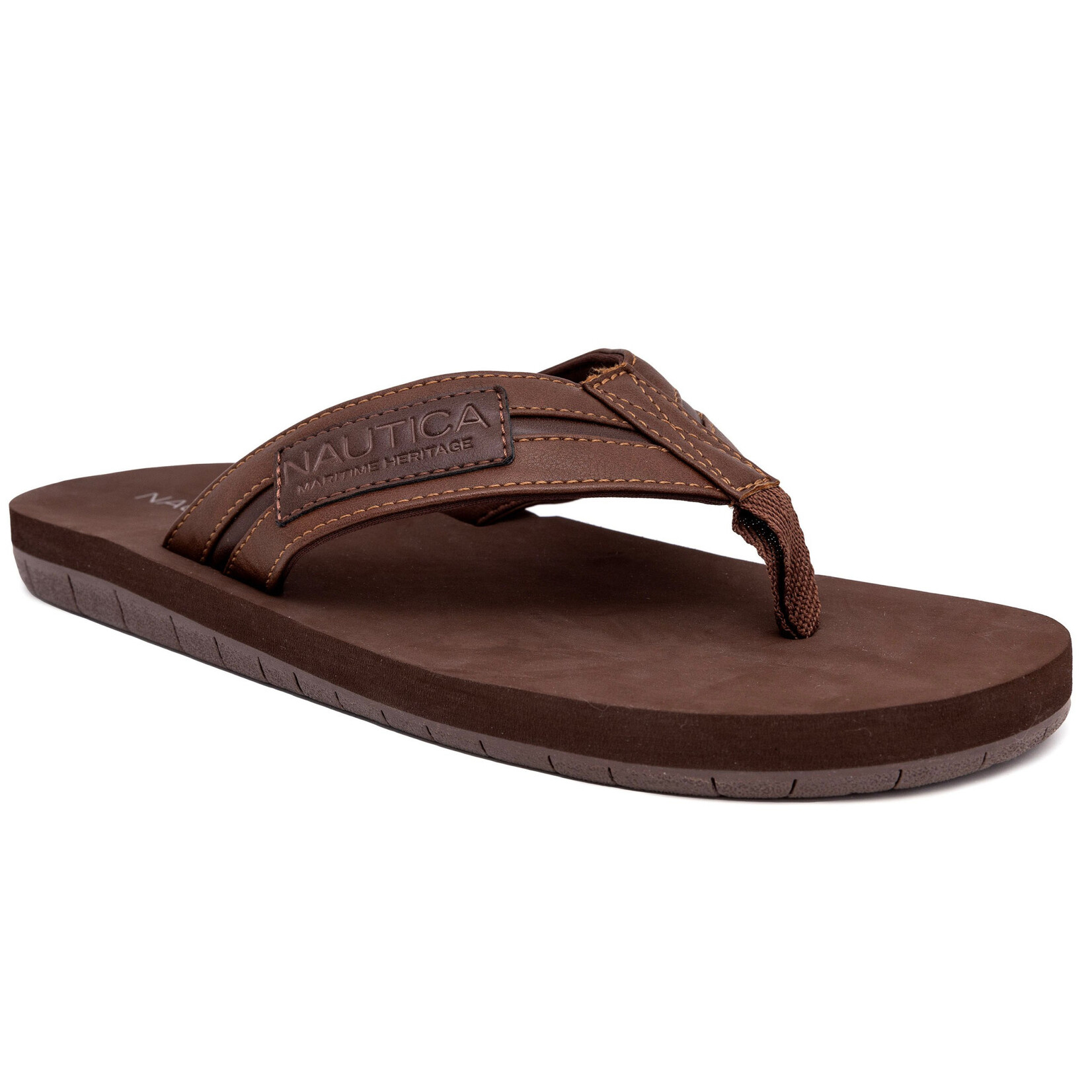 0415 | NAUTI | topaz flip-flop Color: Brown Stone Size: 11