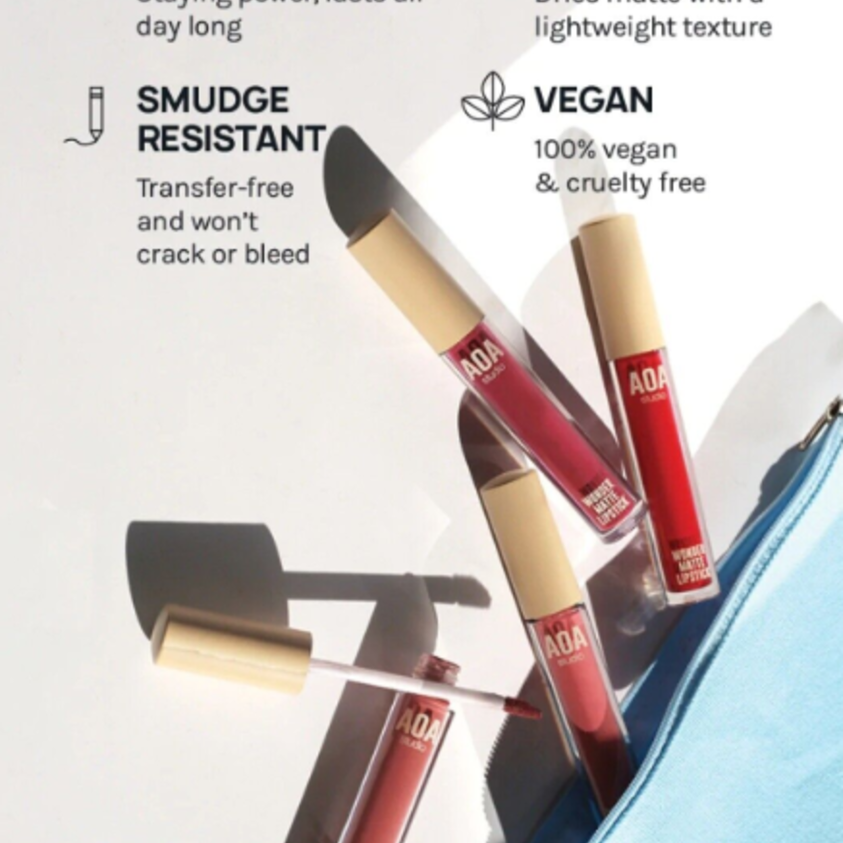 0622 | AOA Wonder Matte Liquid Lipsticks - Venus