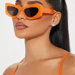 1028 } FFN | This Year My Year Sunglasses - Orange