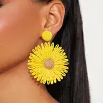 0920 | FNN | May Showers Bring Spring Flowers Earrings - Yellow