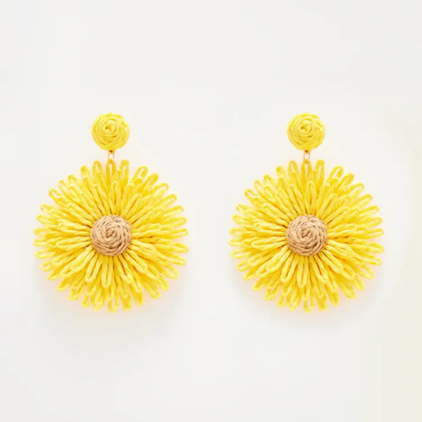 0920 | FNN | May Showers Bring Spring Flowers Earrings - Yellow