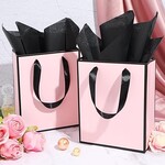 Gift Packaging Service -  Light Pink and Black bag |