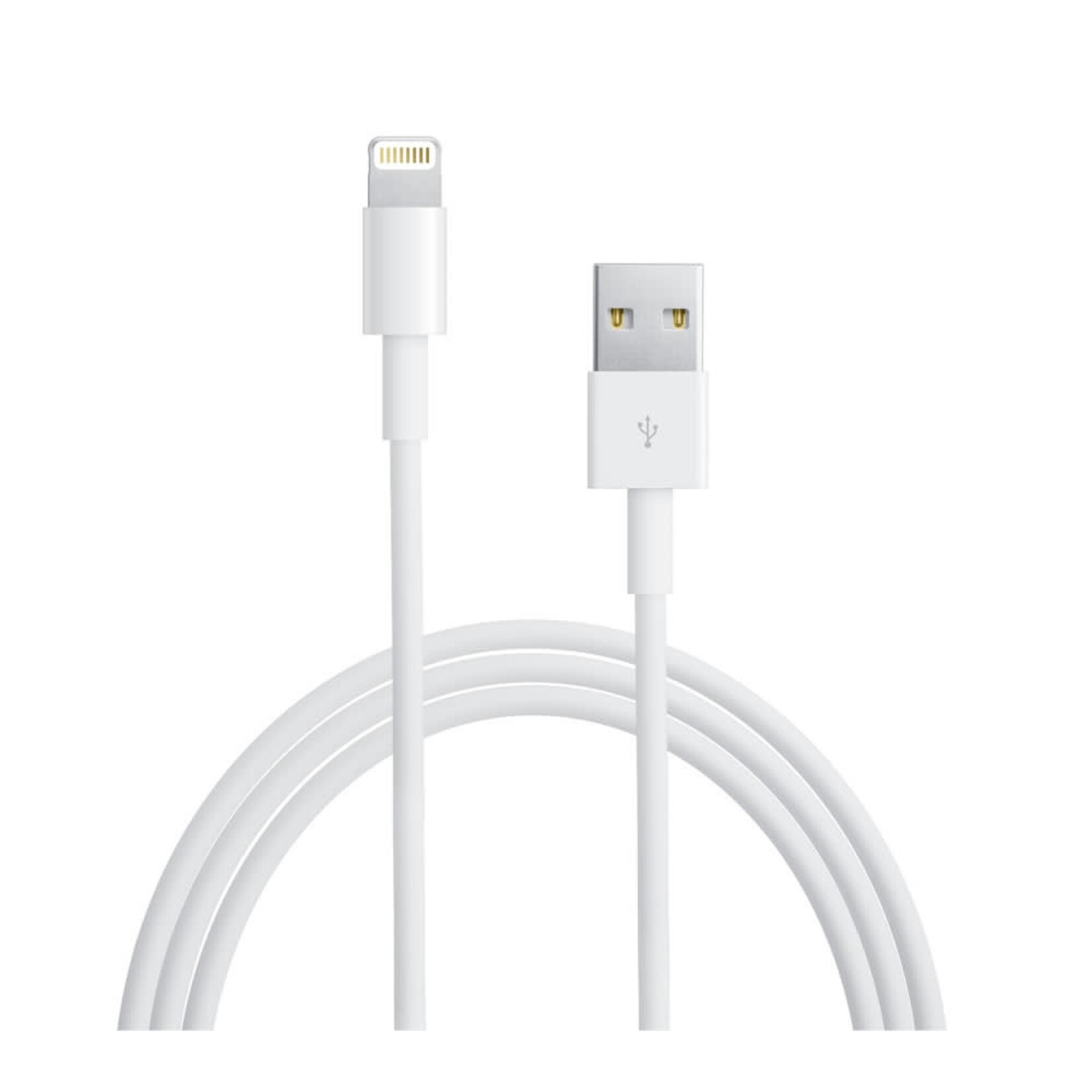 0414  | DSE |  iPHONE CHARGER  (USB CABLE ONLY) - (WHITE)