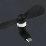 0117 | DSE | EIN | Portable Mini USB Phone Fan  -  Black iPHONE