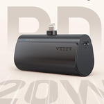 0117 | DSE | VEGER| Mini Fast Charging Portable  -  iPhone Power Bank (black)
