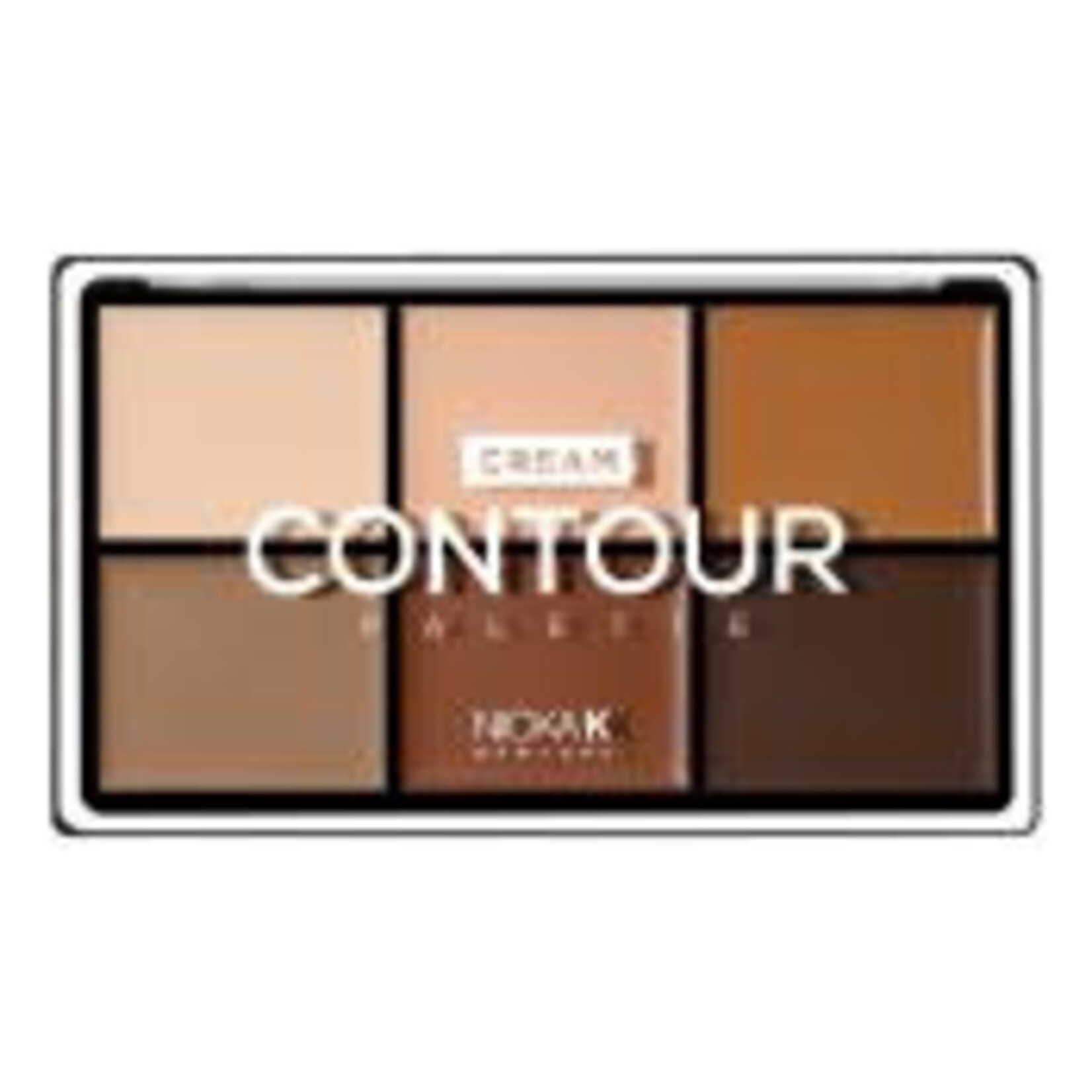 0601 | SBTY | NICKA K New York | Cream Contour Palette 9 Colors -  Option : Dark"