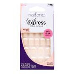 0117 | SMBTY| "Nailene French Express Press-On Nails Short  - Option : 71987-Beige"