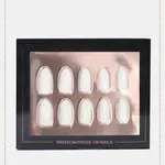 0218  | MSSA | 0967 ​— AOA Pro Press-On Nails: 13 Classic WHITE