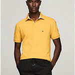 0117  | "TOMMY HILFIGER | Regular Fit Stretch Tommy Polo  - Color:	Mustard Size:	L"