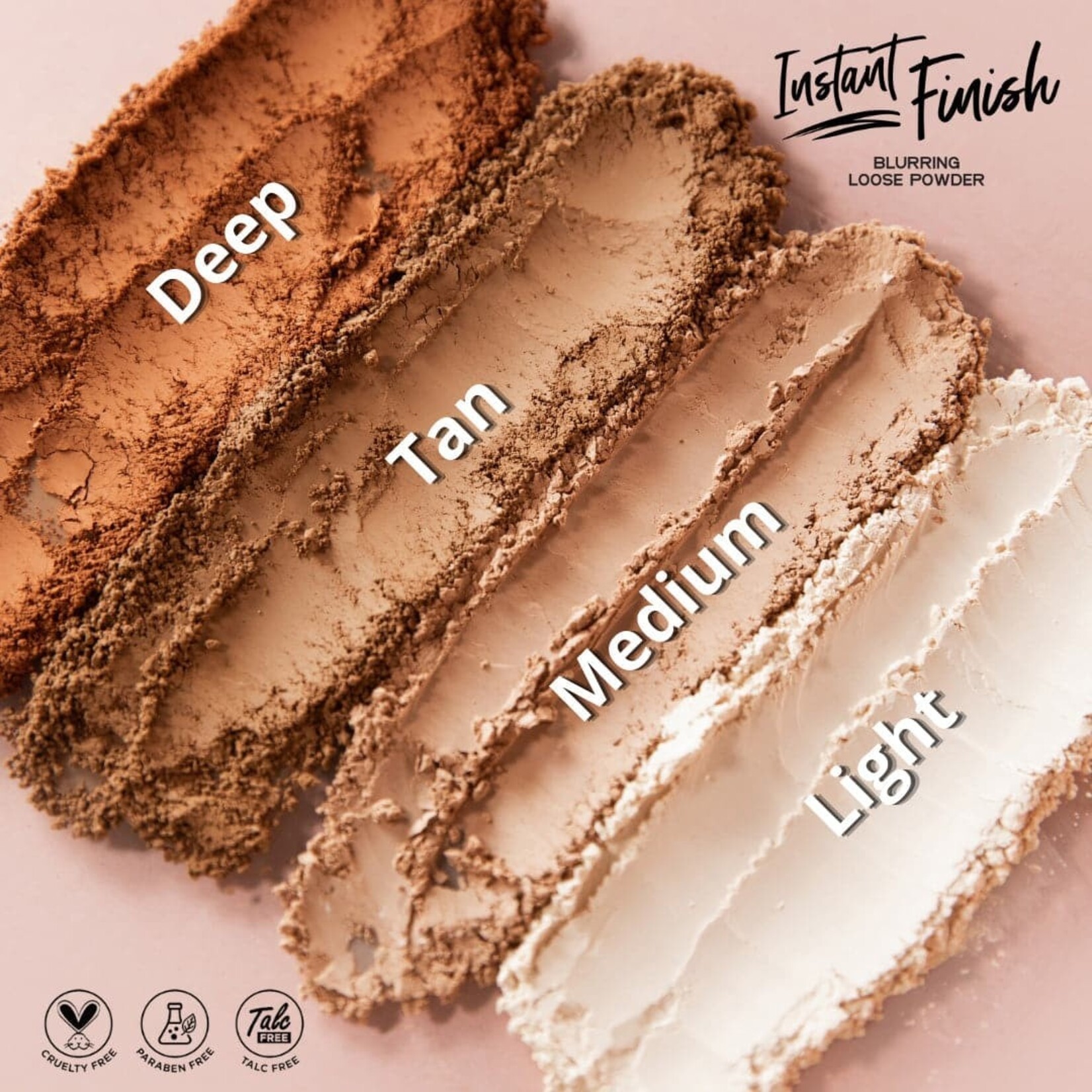 0117 |WSM | L.A. Girl Instant Finish Loose Powder Medium