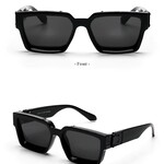 0223 | TERRY'S | AXX | Ruiao | Retro Black Millionaire Shades Luxury Sunglasses 2024 For Men - Black
