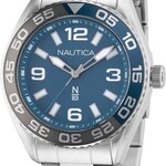 0414 | Nautica | N83 Men's NAPFWS307 Finn World Stainess Steel Bracelet Watch